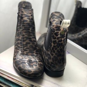 Sam Edelman Leopard Tinsley Rain Boot Size 7 ✨